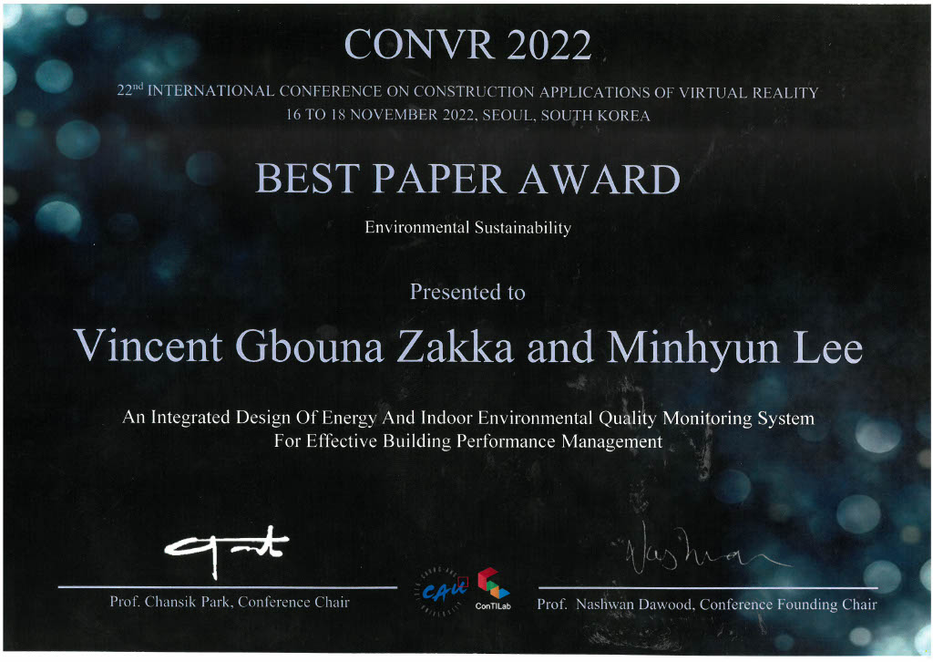 Best Paper Award